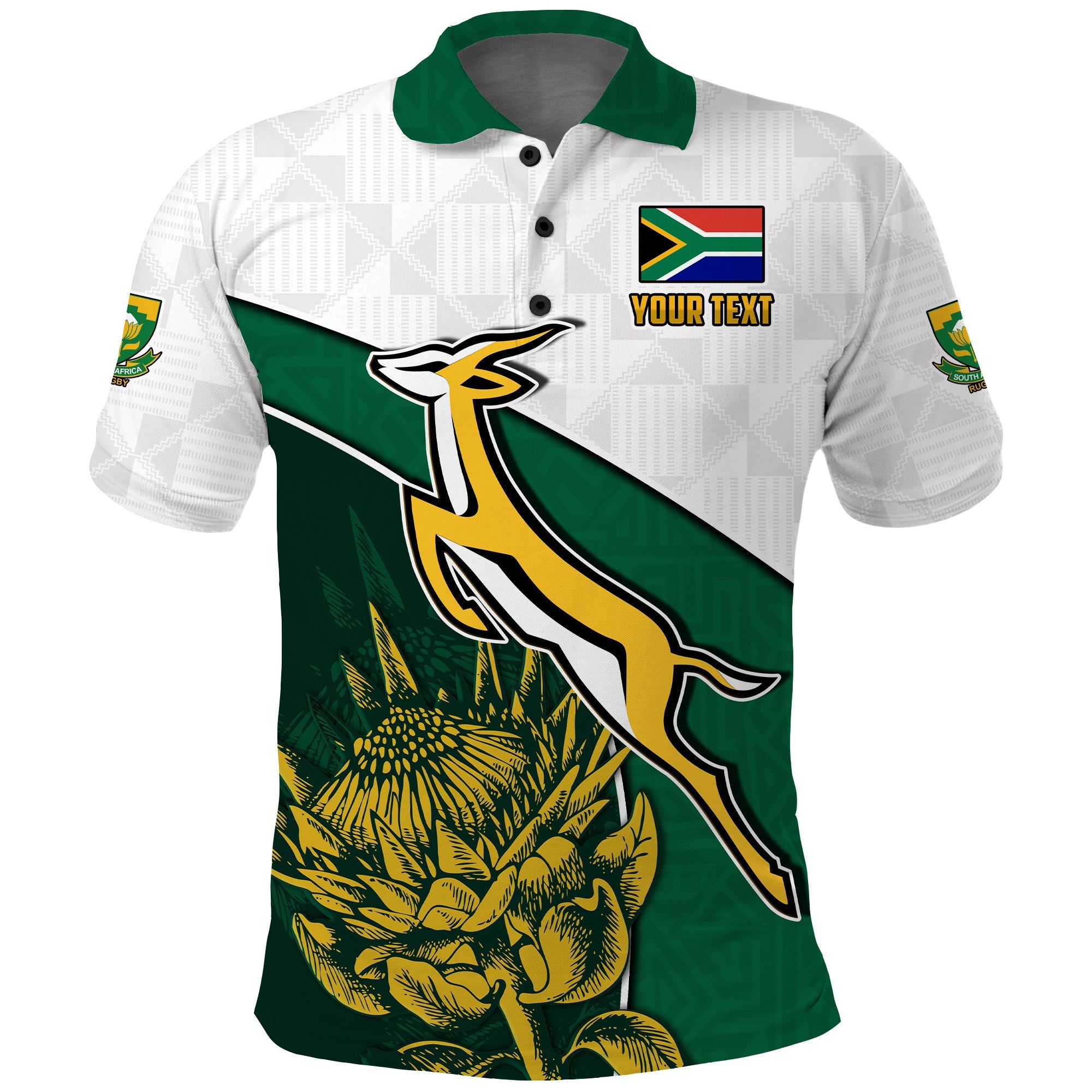 custom-personalised-south-africa-rugby-polo-shirt-king-protea-proudly-springboks