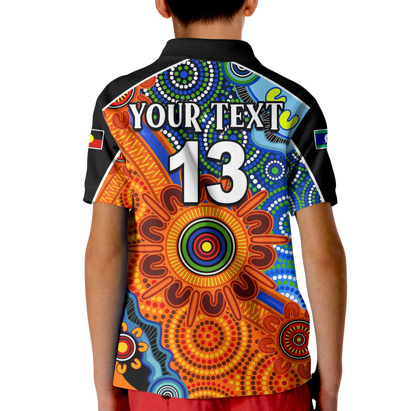 custom-text-and-number-naidoc-week-2022-polo-shirt-aboriginal-and-torres-strait-islander-together