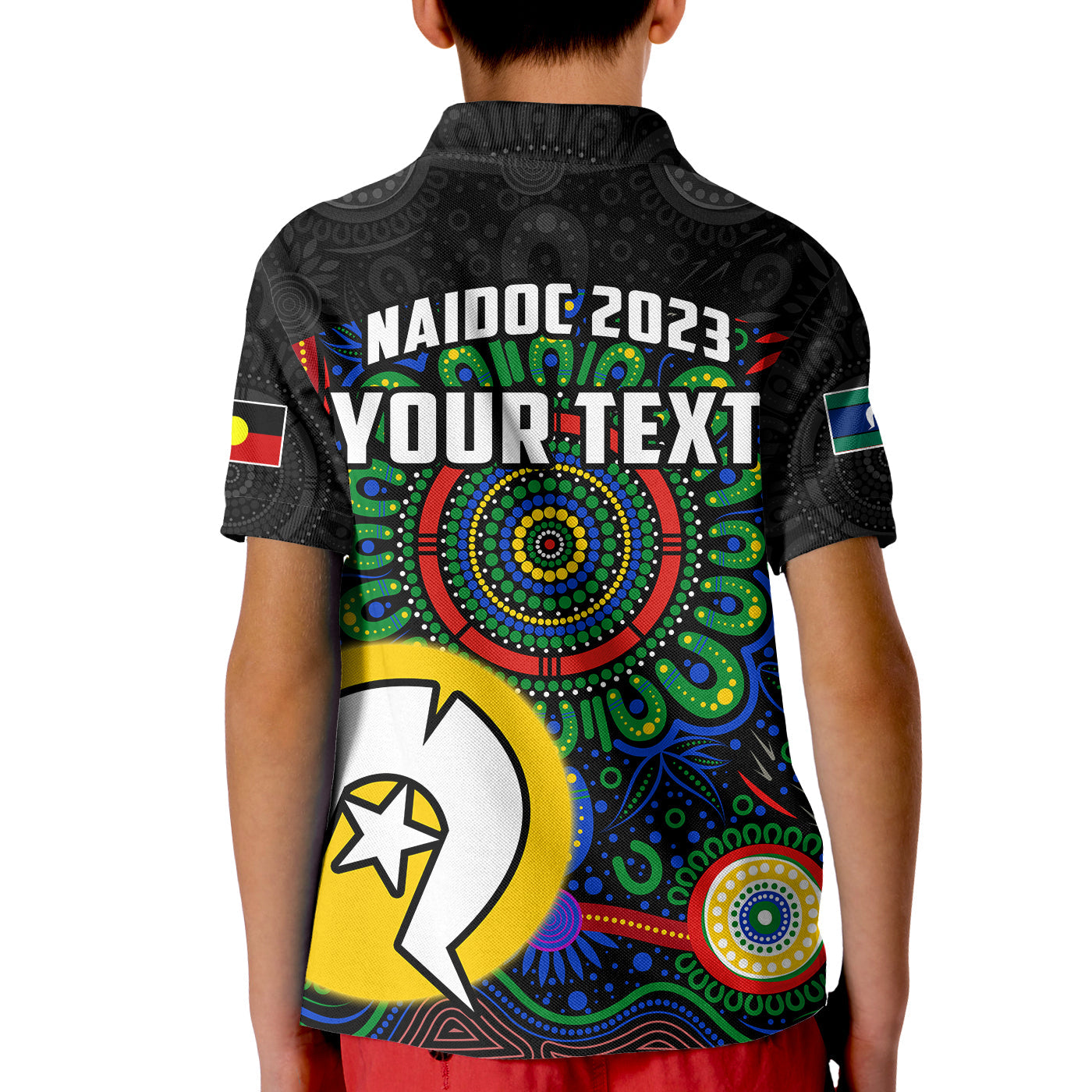 custom-personalised-australia-naidoc-week-2023-polo-shirt-aboriginal-for-our-elders