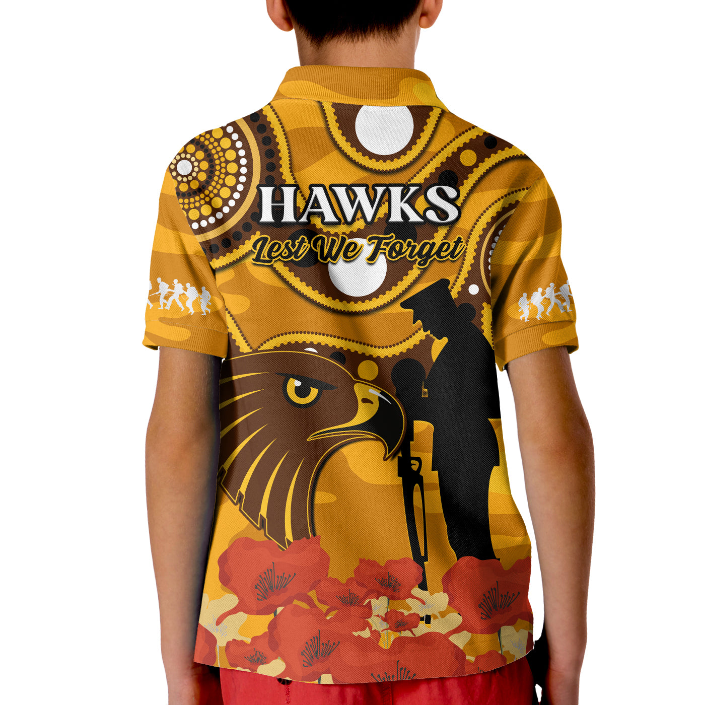 hawks-football-anzac-2023-polo-shirt-indigenous-mix-poppy-camouflage