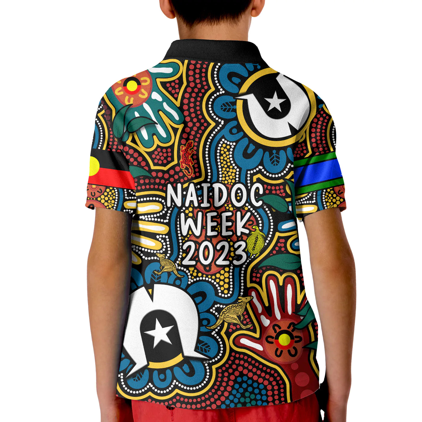 australia-naidoc-week-2023-polo-shirt-for-our-elders-indigenous