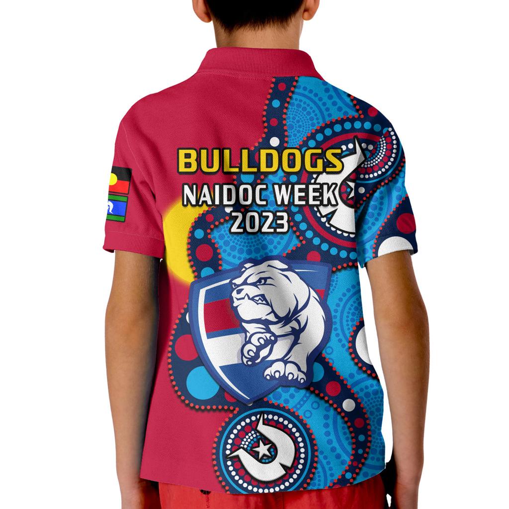 western-bulldogs-football-naidoc-2023-polo-shirt-kid-indigenous-for-our-elders