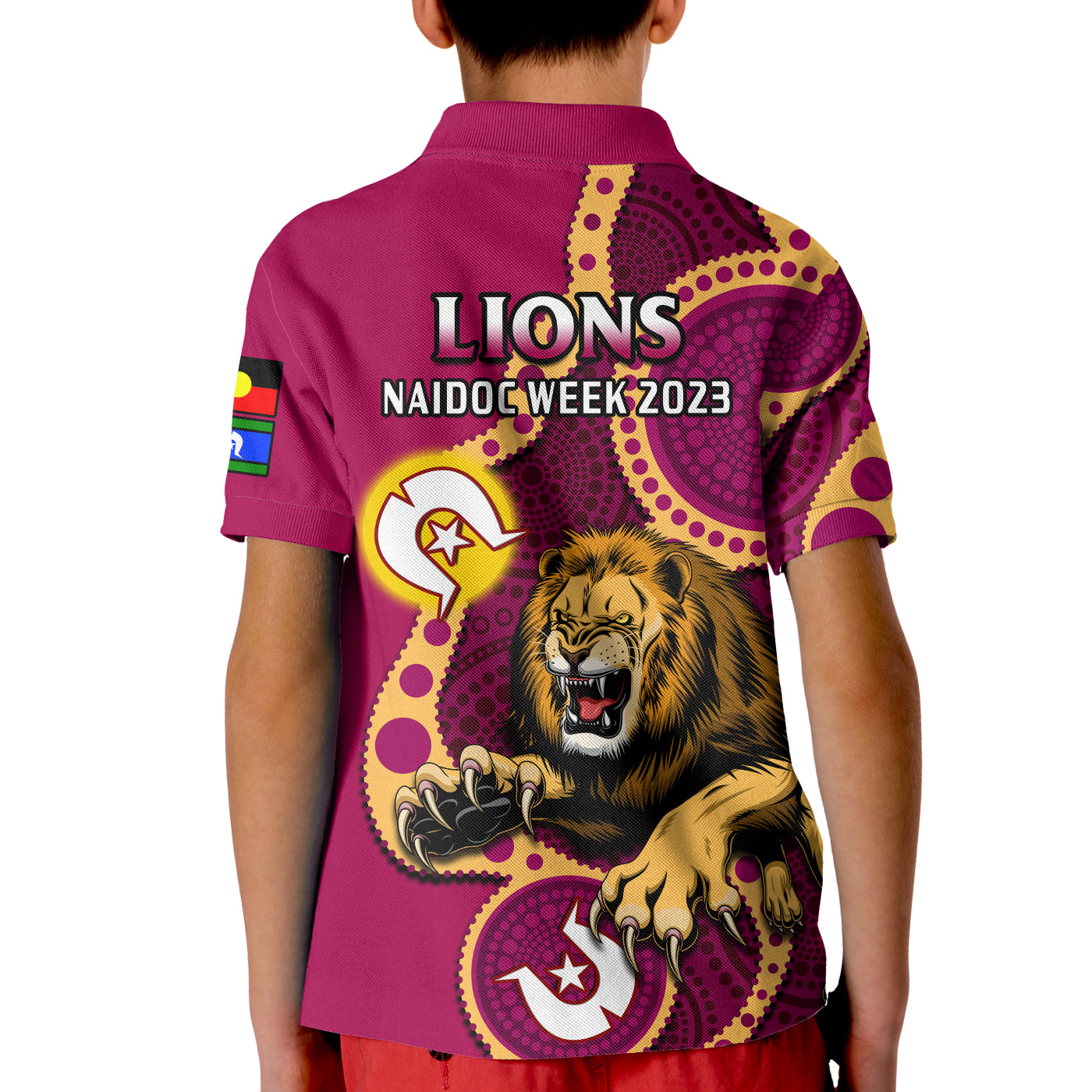 brisbane-lions-football-naidoc-2023-polo-shirt-for-our-elders-indigenous-art