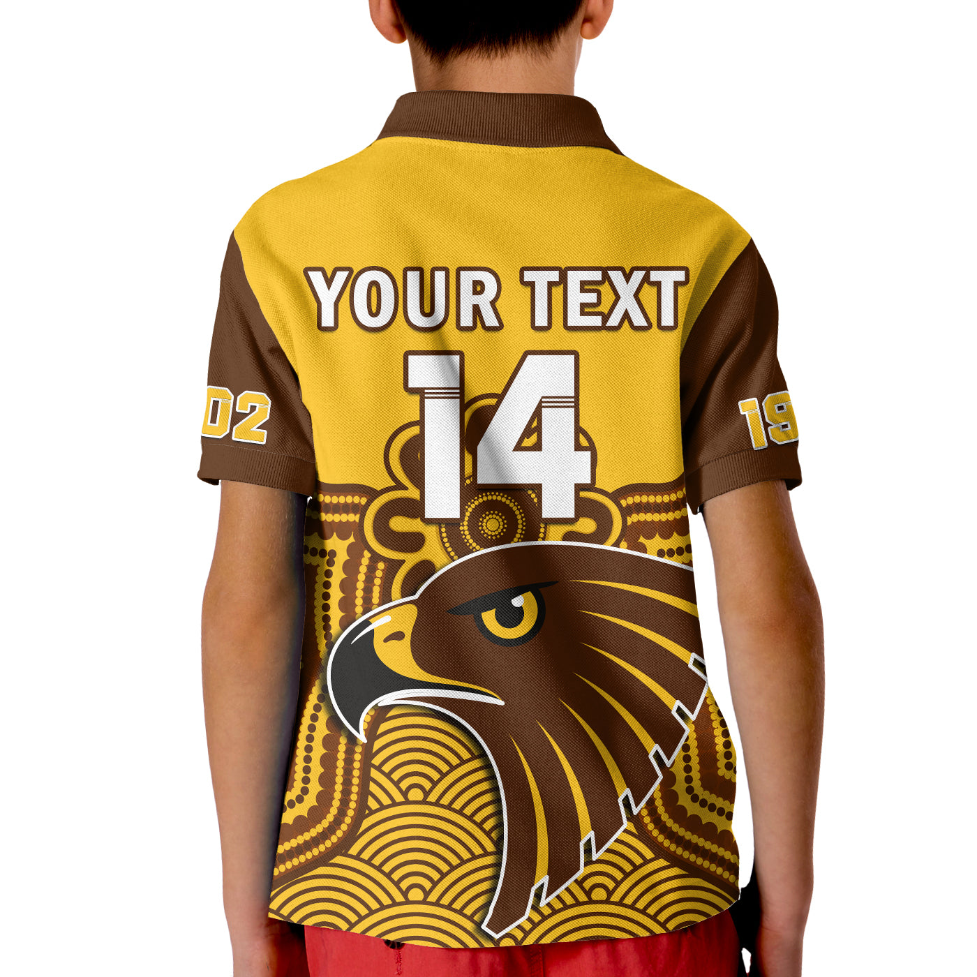 custom-text-and-number-hawthorn-football-polo-shirt-go-hawks-1902-aboriginal-art