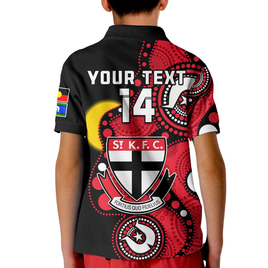 custom-text-and-number-st-kilda-football-naidoc-2023-polo-shirt-kid-saints-indigenous-for-our-elders