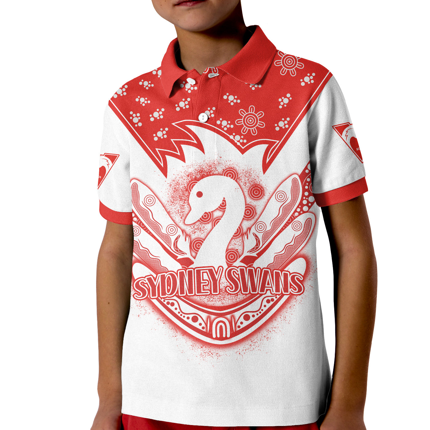 custom-text-and-number-swans-football-polo-shirt-est-1874-aboriginal-boomerang-sydney-bloods