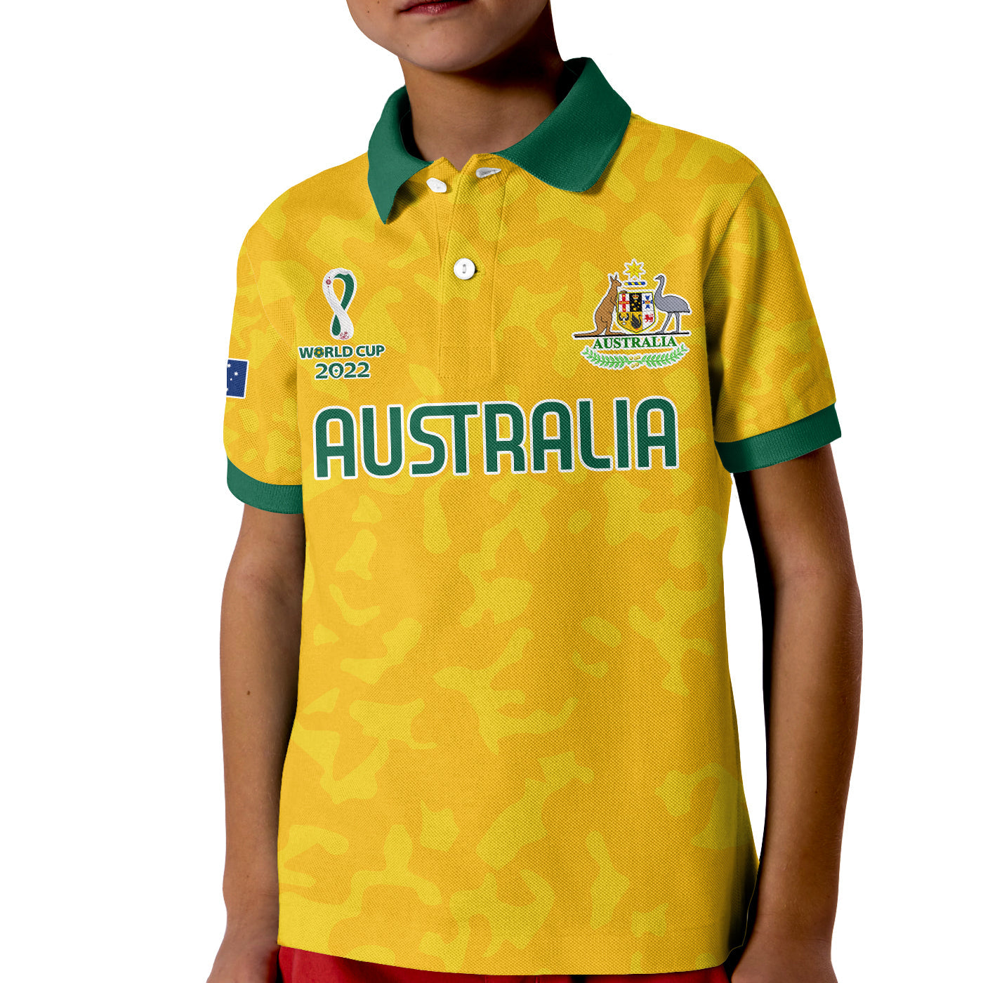 custom-text-and-number-australia-soccer-polo-shirt-world-cup-football-2022-socceroos-with-kangaroos