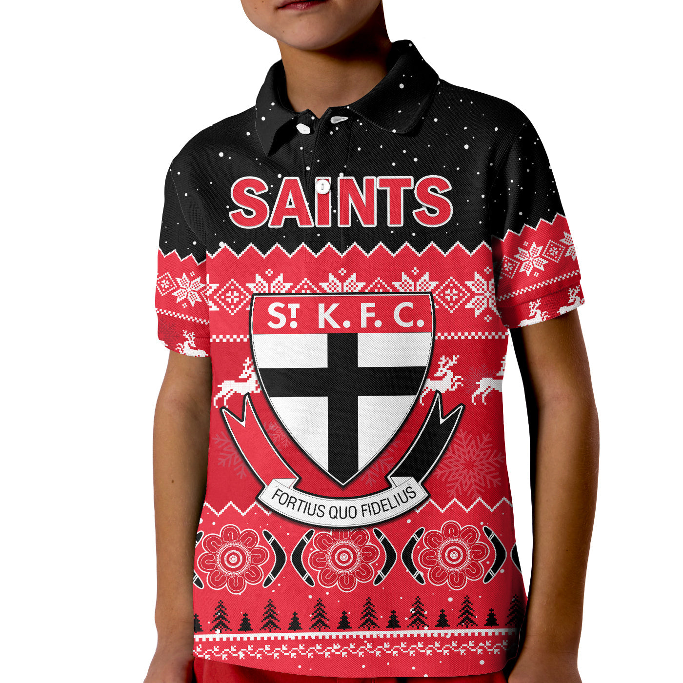 st-kilda-football-polo-shirt-saints-indigenous-merry-christmas