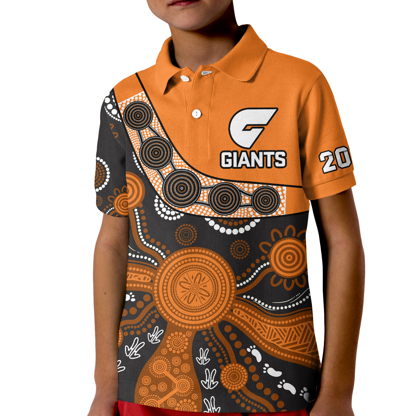 custom-text-and-number-greater-western-sydney-football-polo-shirt-kid-giants-2012-boomerang-indigenous-pattern