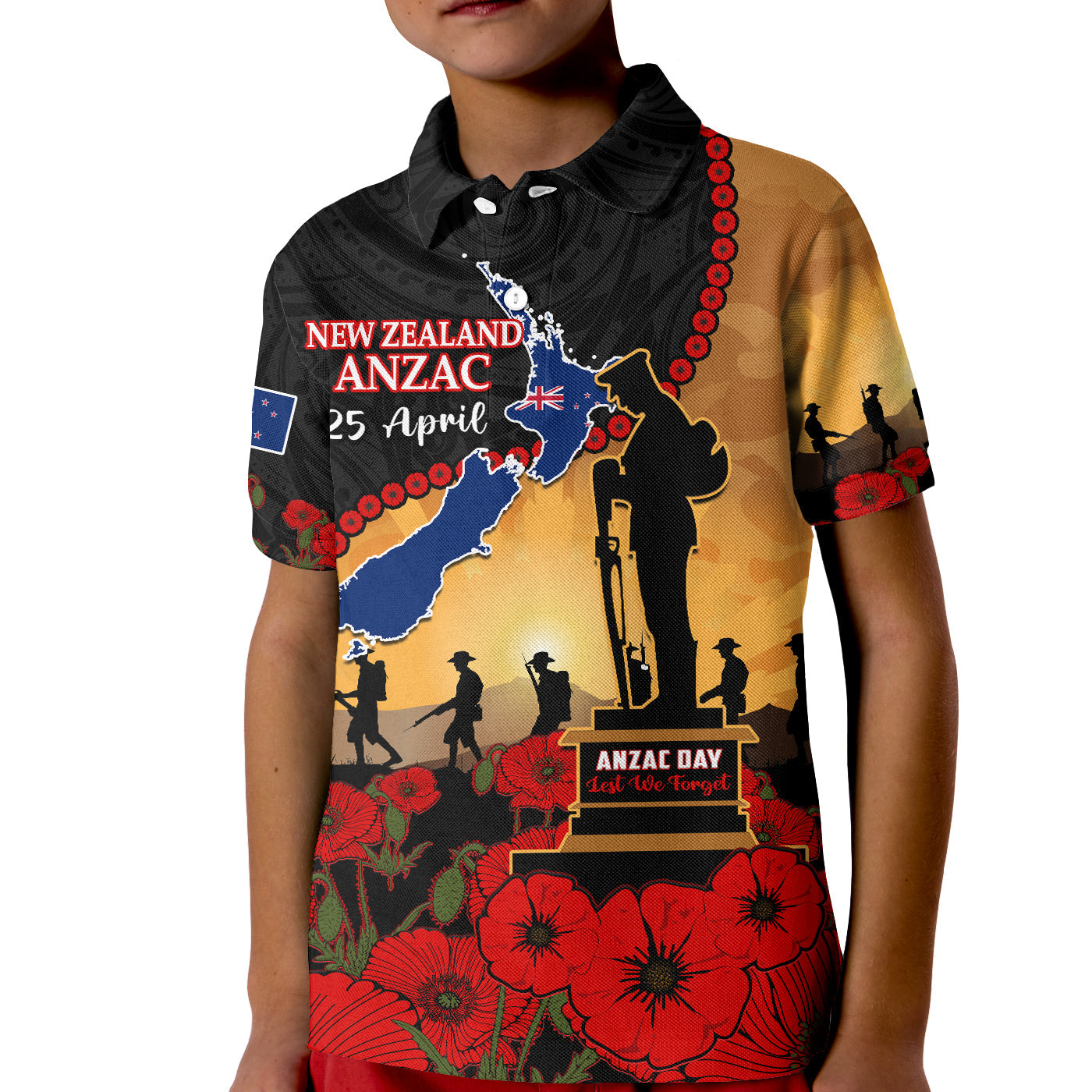 new-zealand-anzac-polo-shirt-maori-camouflage-mix-poppies-we-will-remember-them