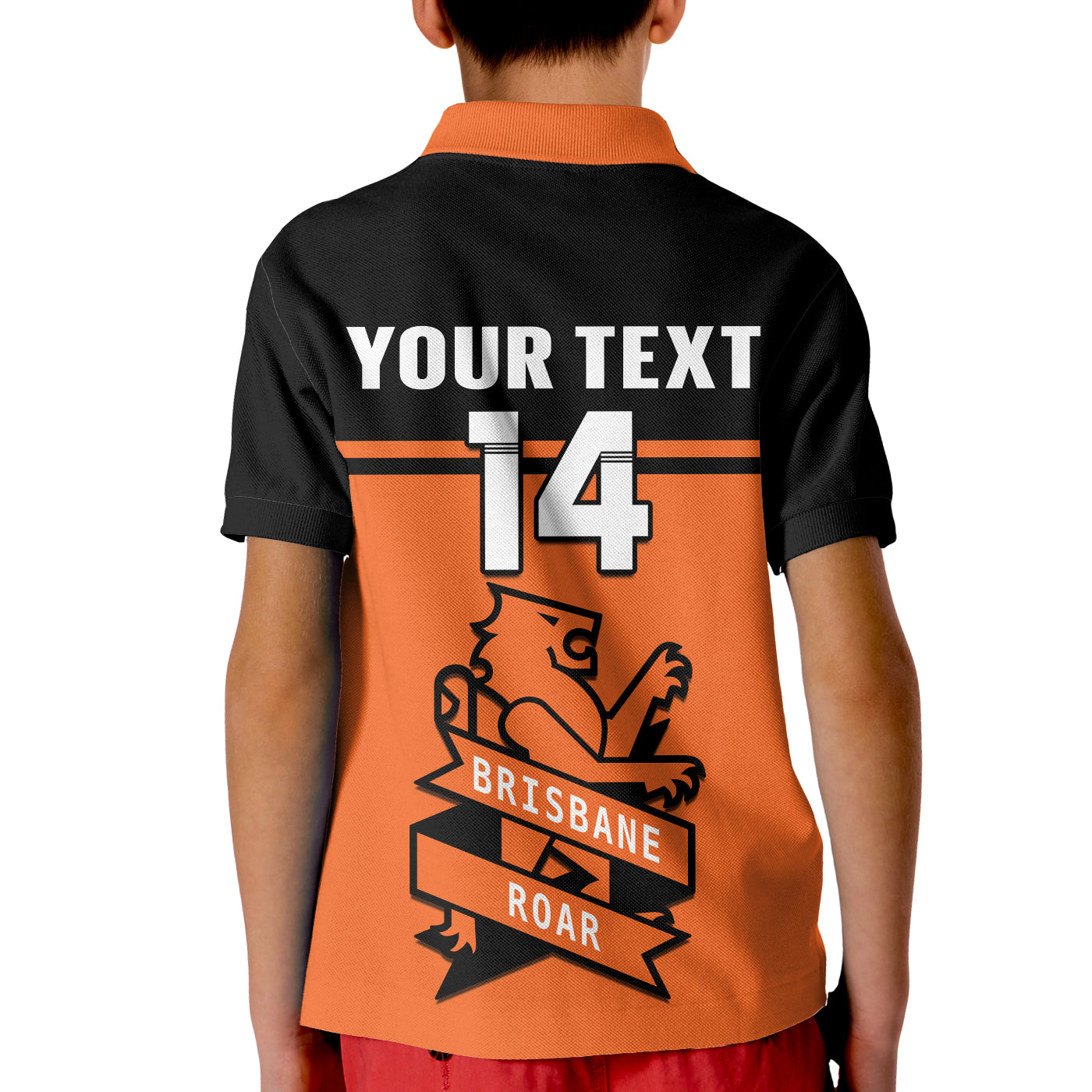 custom-text-and-number-brisbane-roar-football-polo-shirt-kid-go-lions-simple-style