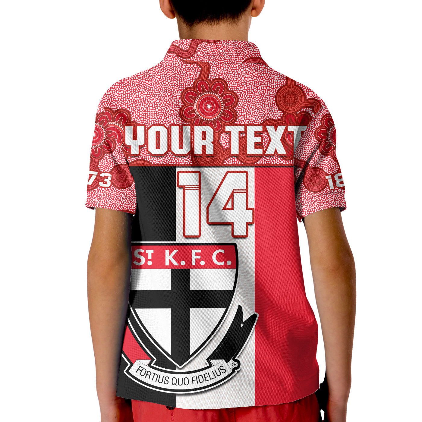 custom-text-and-number-saints-football-polo-shirt-st-kilda-1873-aboriginal-dot-painting