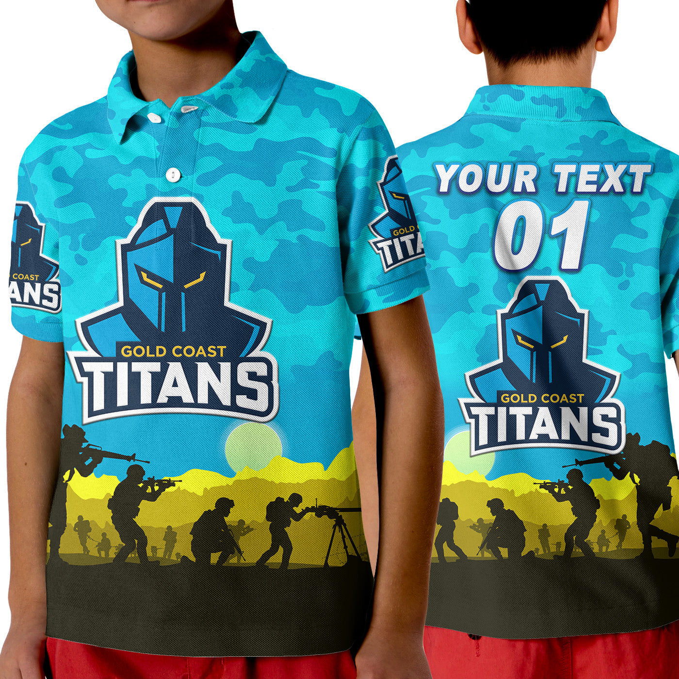 custom-personalised-titans-anzac-polo-shirt-simple-style