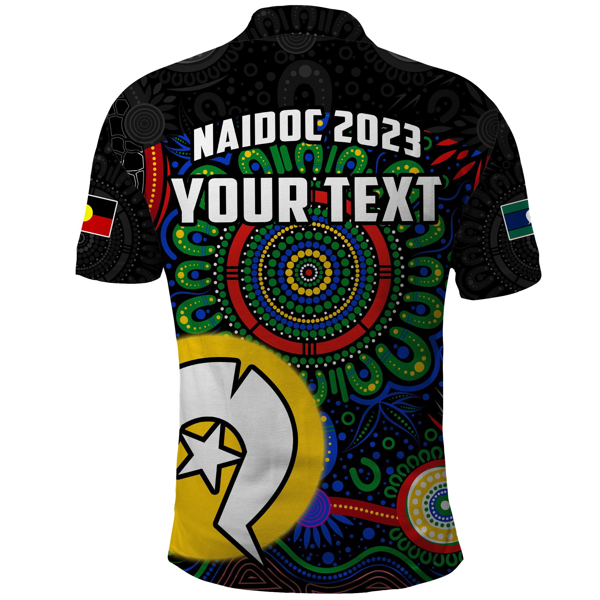 (Custom Personalised) Australia NAIDOC Week 2023 Polo Shirt Aboriginal For Our Elders LT13