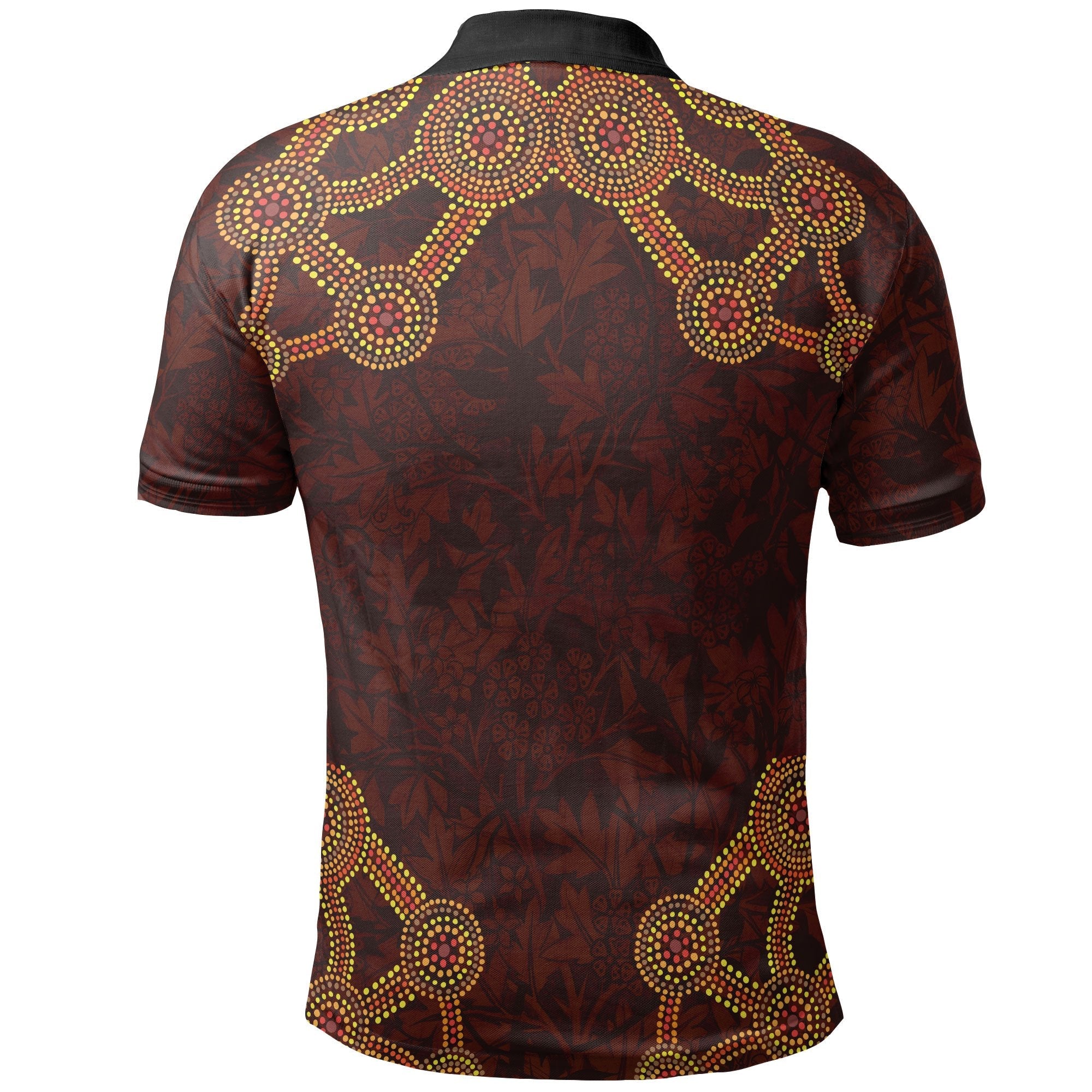 polo-shirt-aboriginal-dot-pattern-boomerang-kangaroo