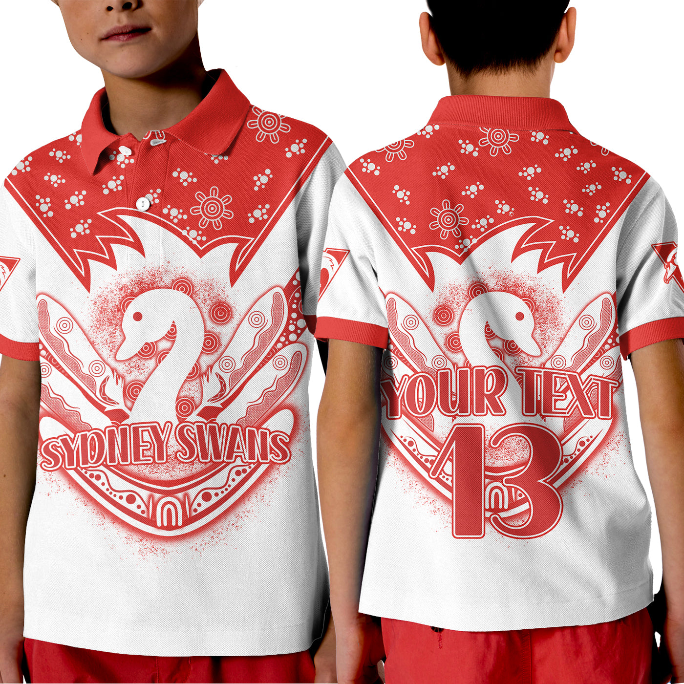 custom-text-and-number-swans-football-polo-shirt-est-1874-aboriginal-boomerang-sydney-bloods