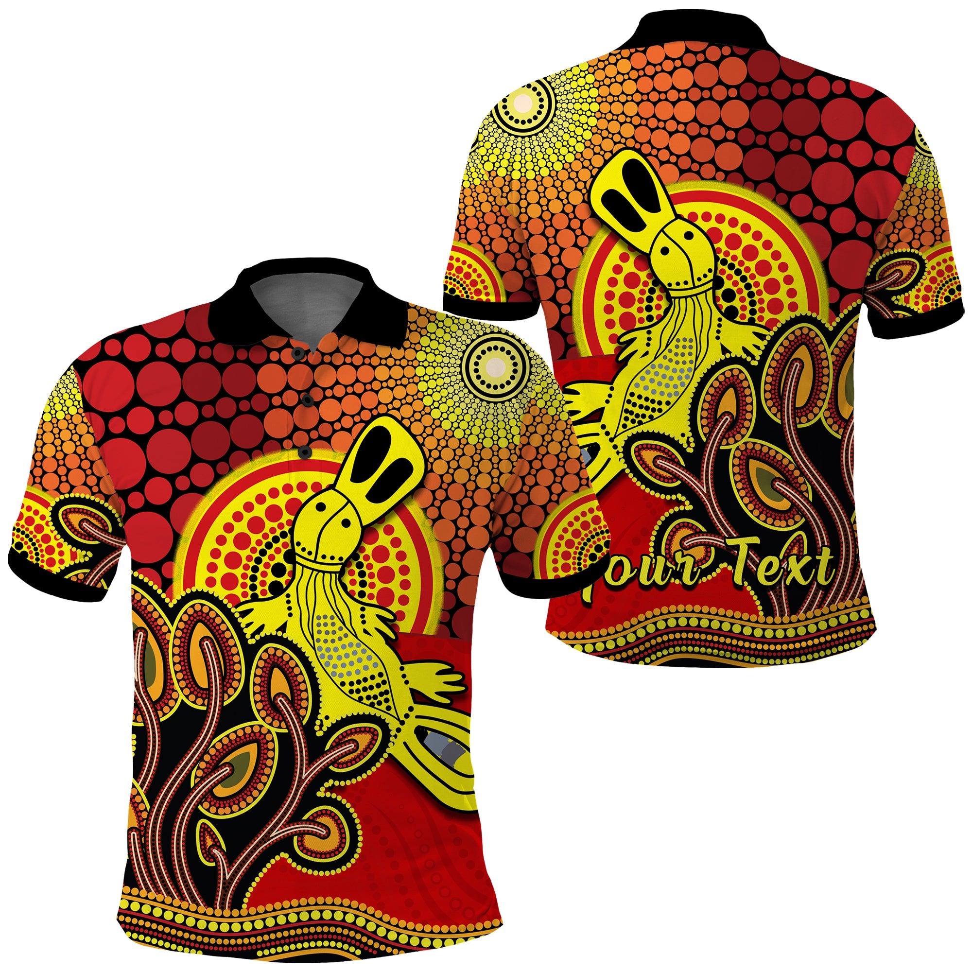 custom-personalised-aboriginal-platypus-polo-shirt-tree-on-the-hill-sunshine