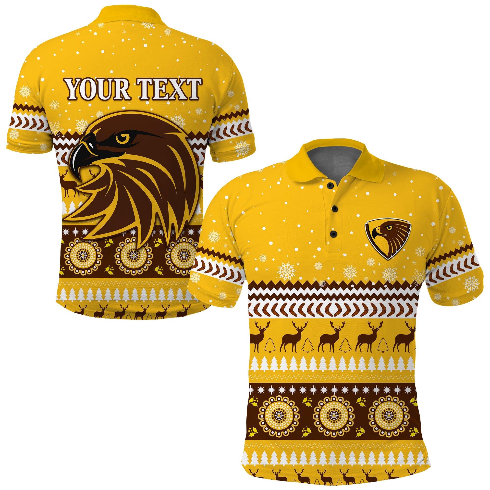 custom-personalised-hawks-christmas-polo-shirt-indigenous-hawthorn-football