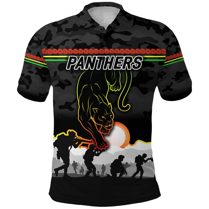 custom-personalised-panthers-anzac-polo-shirt-simple-style-black