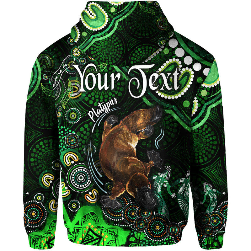 custom-personalised-australian-astrology-zip-up-and-pullover-hoodie-pisces-platypus-zodiac-aboriginal-vibes-green