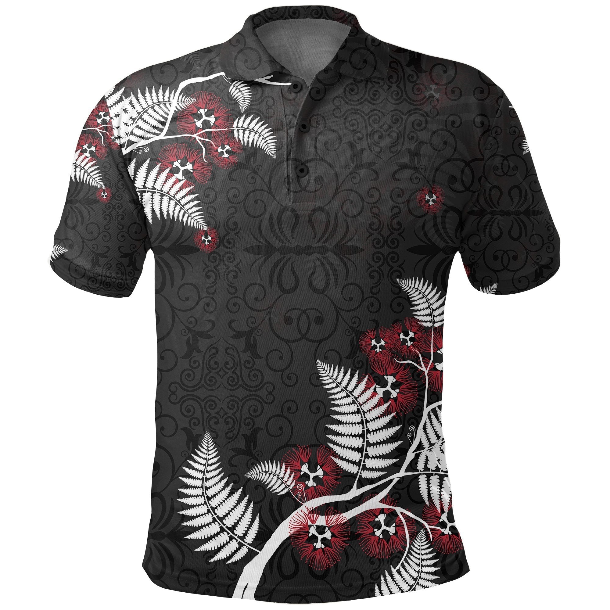 new-zealand-silver-fern-polo-shirt-pohutukawa-golf-shirts