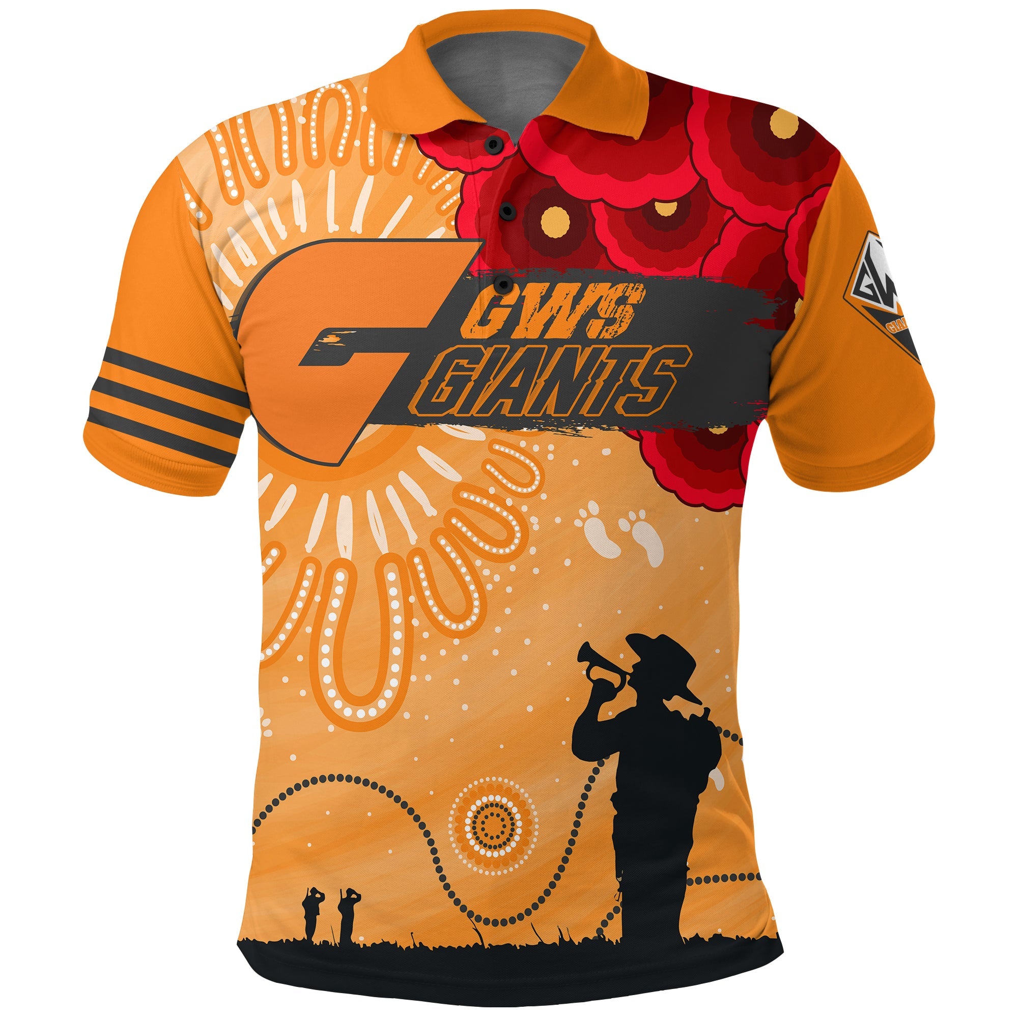 custom-personalised-gws-giants-indigenous-anzac-day-polo-shirt-we-will-remember