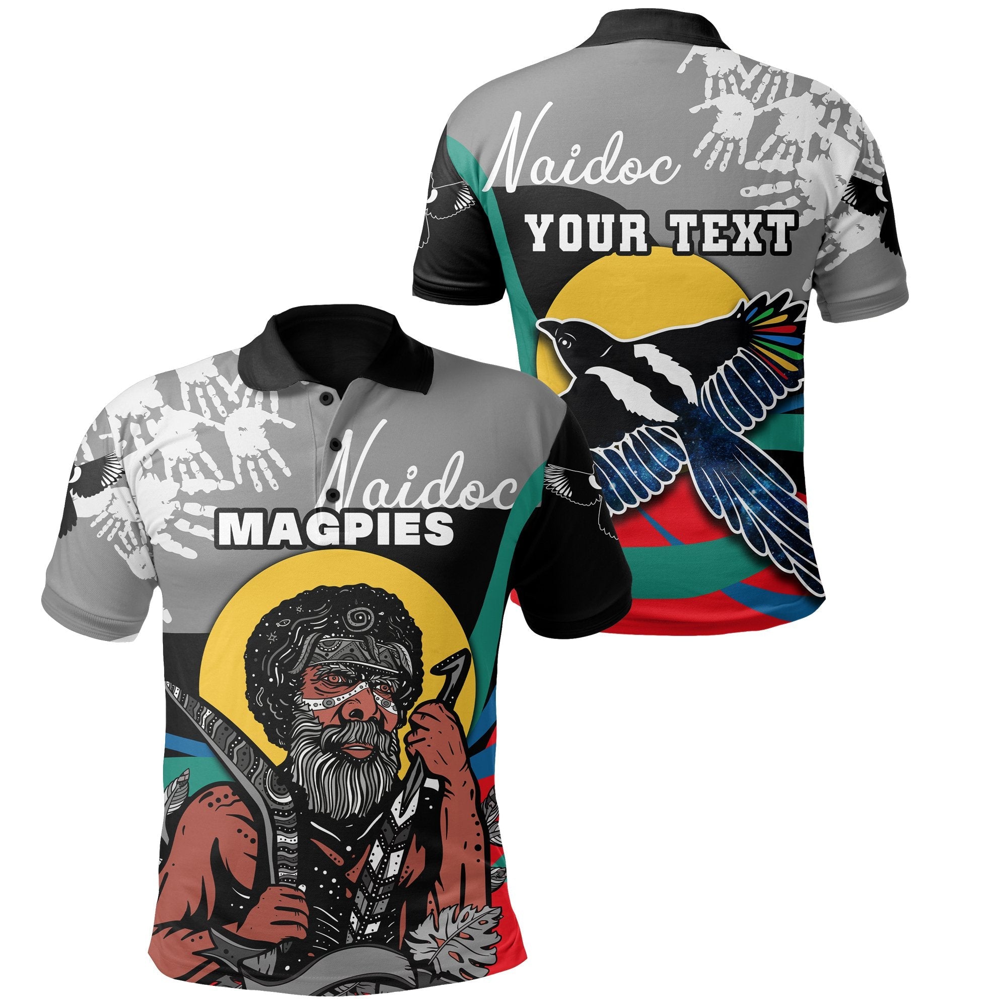 custom-personalised-magpies-naidoc-week-polo-shirt-collingwood-indigenous-special-style