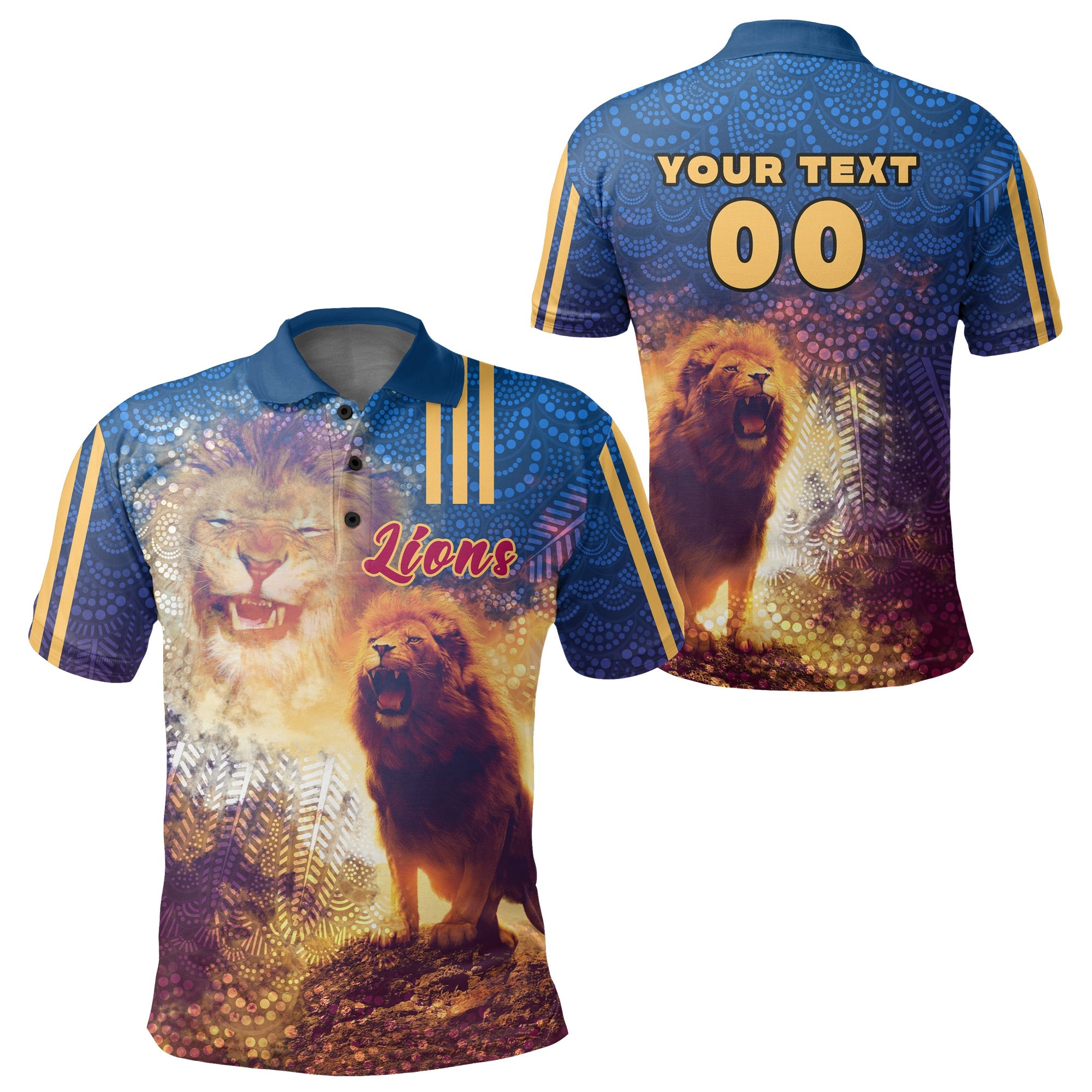 custom-personalised-brisbane-polo-shirt-lions-3d-sport-style