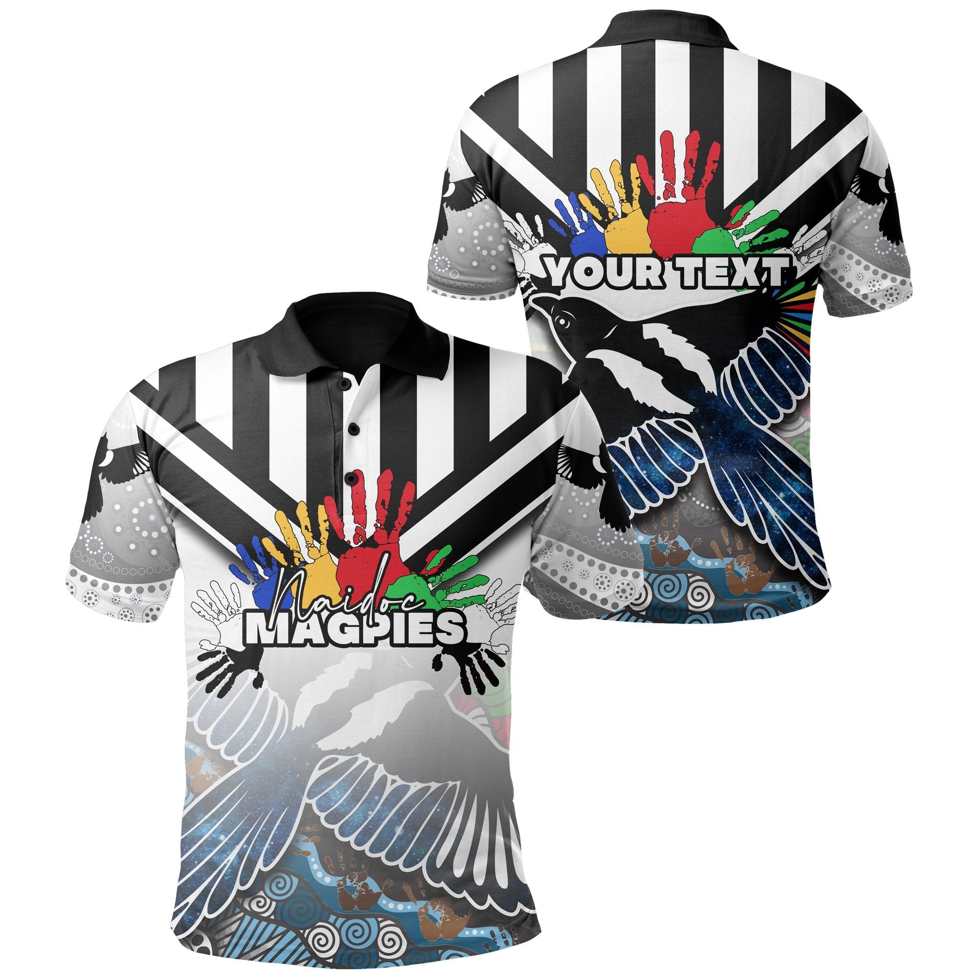 custom-personalised-magpies-naidoc-week-polo-shirt-collingwood-special-style