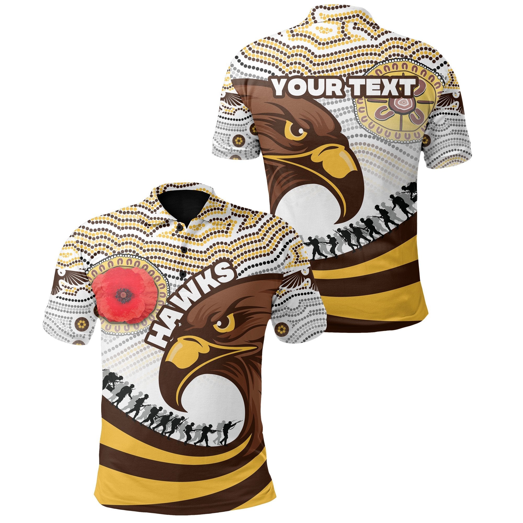 custom-personalised-pride-hawks-polo-shirt-hawthorn-anzac-day-aboriginal