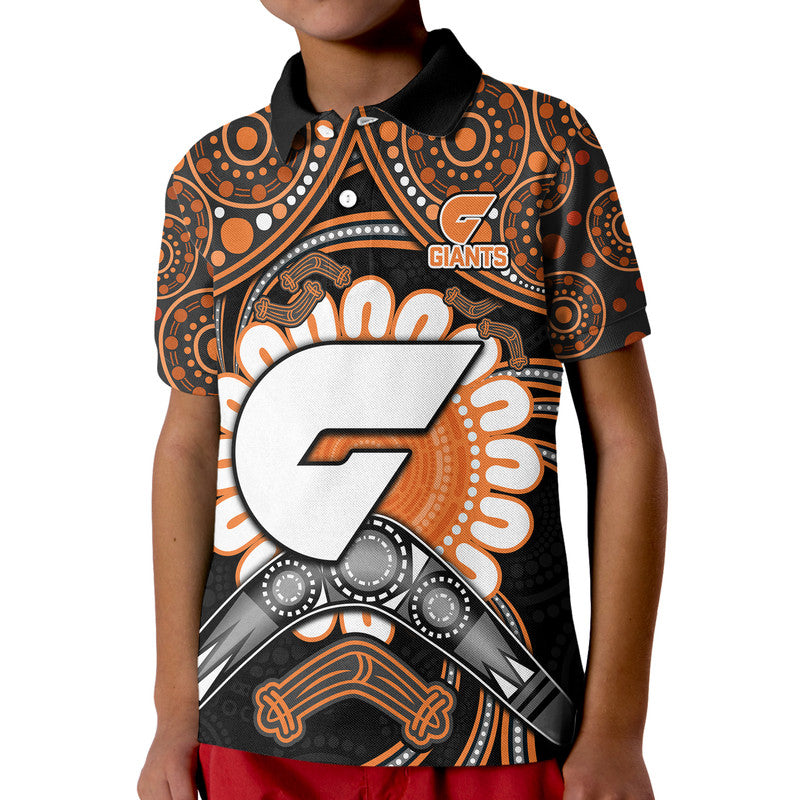 giants-football-polo-shirt-boomerang-indigenous-dots