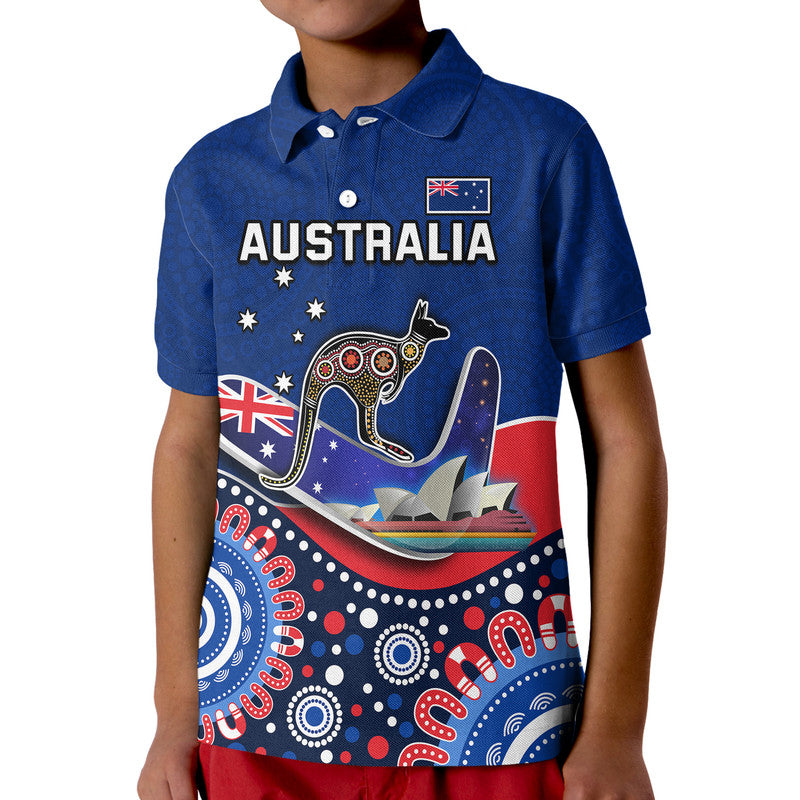 custom-personalised-australia-day-polo-shirt-indigenous-kangaroo-and-boomerang