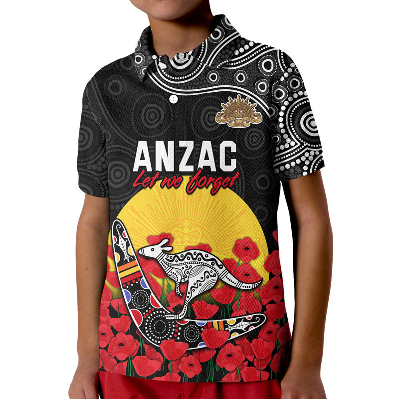 custom-personalised-australia-anzac-polo-shirt-kangaroo-boomerang-with-poppy