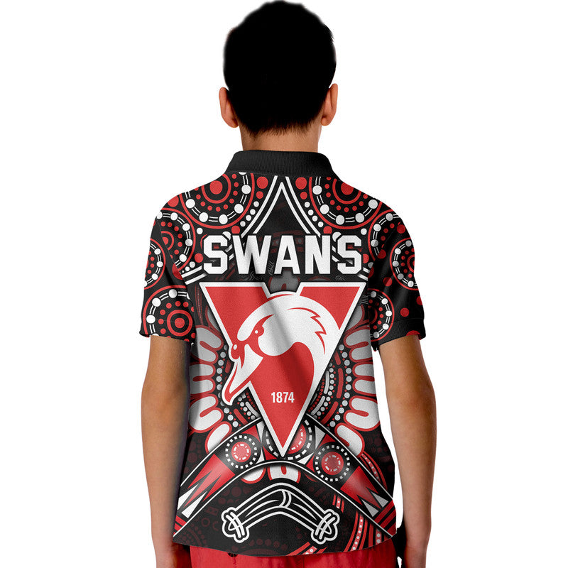 swans-football-polo-shirt-boomerang-indigenous-dots