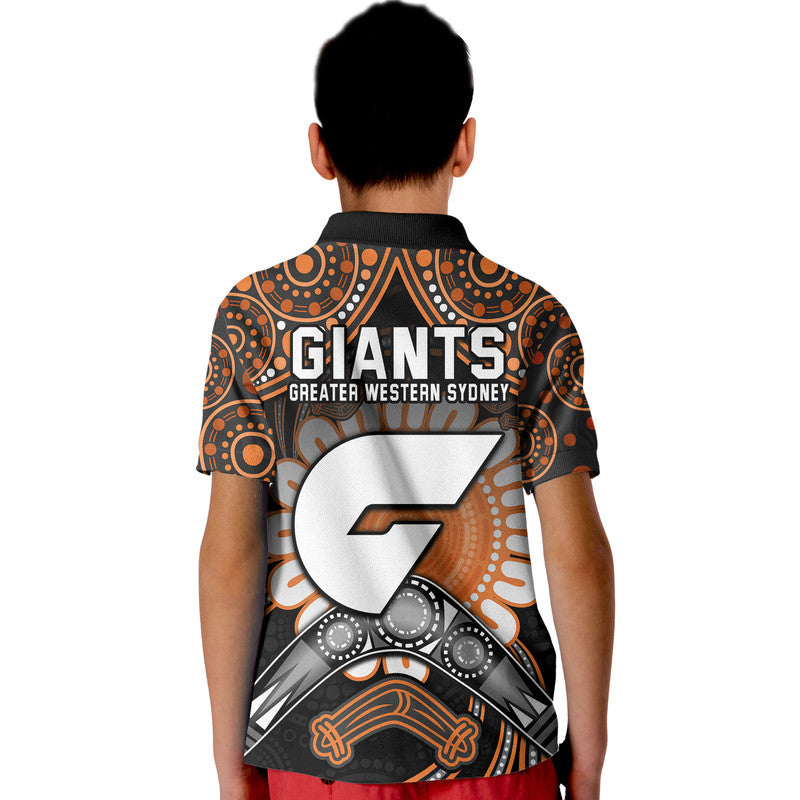 giants-football-polo-shirt-boomerang-indigenous-dots