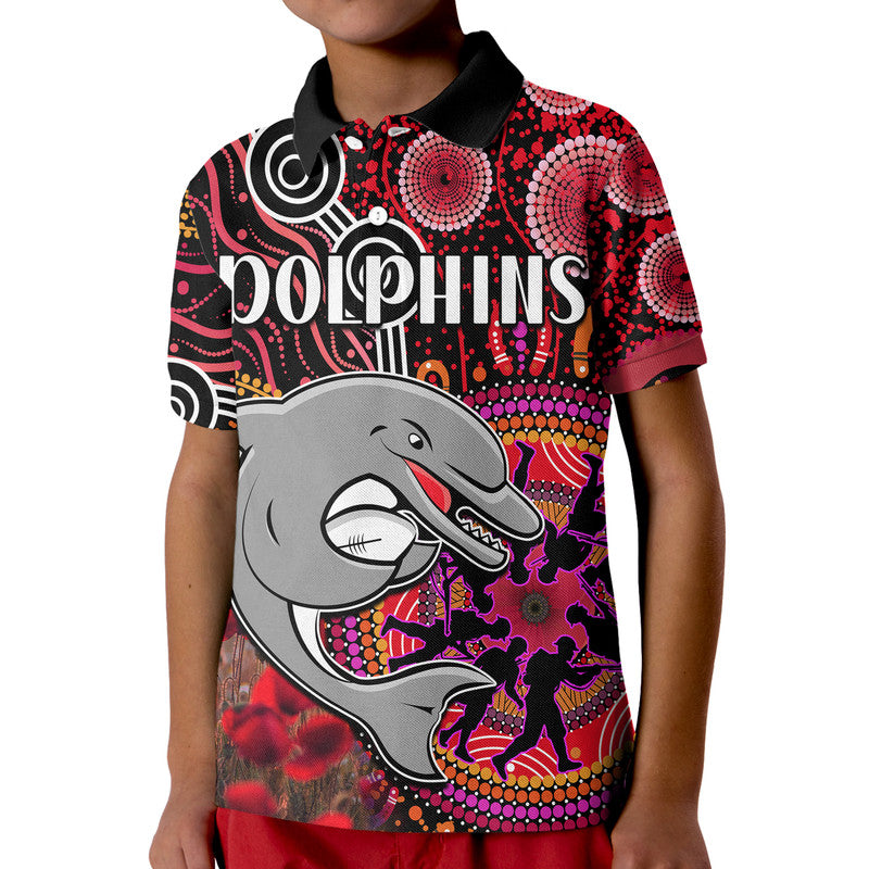 dolphins-rugby-anzac-polo-shirt-aboriginal-military-and-poppy-flowers