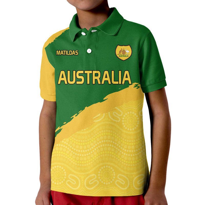 custom-personalised-australia-soccer-kid-polo-shirt-world-cup-football-matildas-female-socceroos