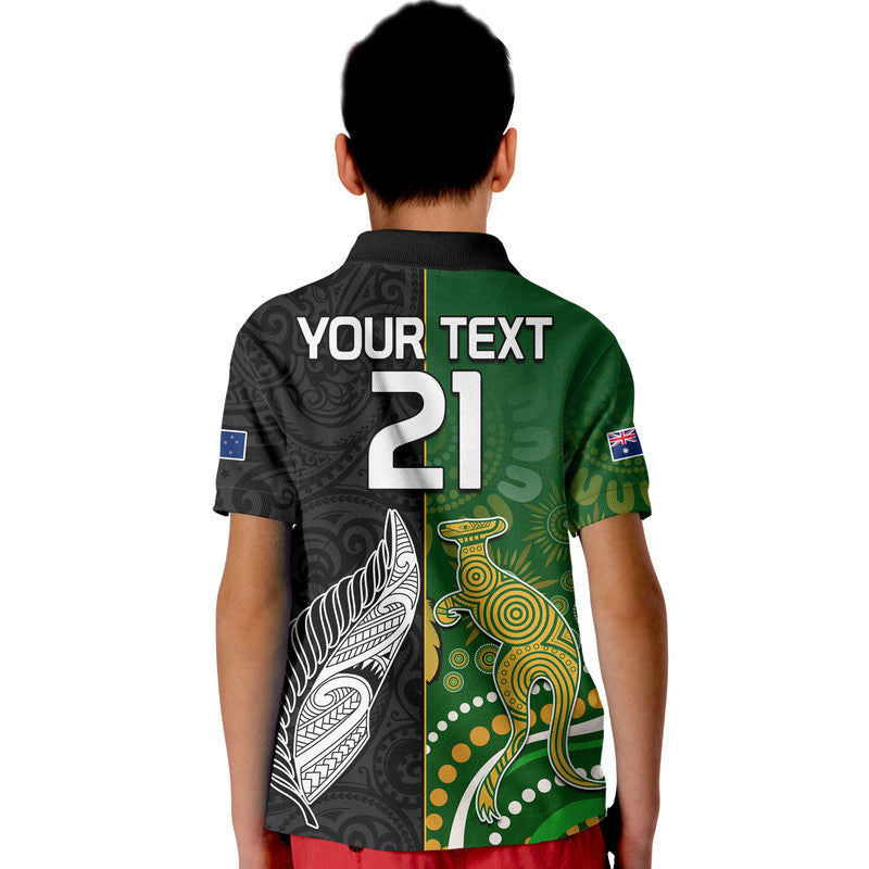 custom-personalised-aotearoa-rugby-all-black-combine-australia-wallabies-polo-shirt-aboriginal-kangaroo-and-maori-fern