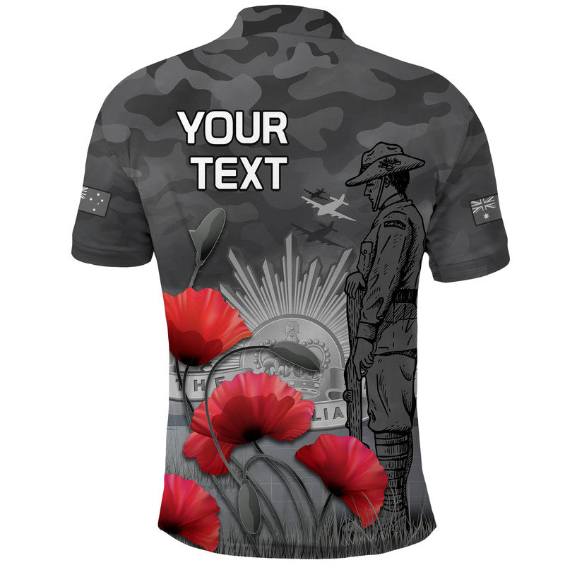 custom-personalised-remembrance-day-polo-shirt-soldier-australian-army-rising-sun-with-red-poppy