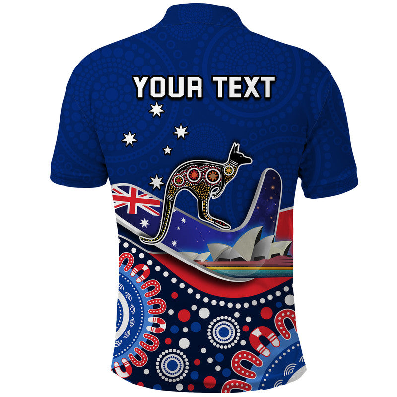 custom-personalised-australia-day-polo-shirt-indigenous-kangaroo-and-boomerang