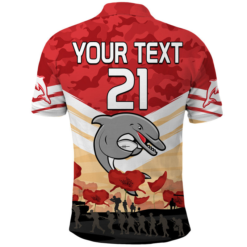 custom-text-and-number-redcliffe-dolphins-rugby-anzac-polo-shirt-we-will-remember