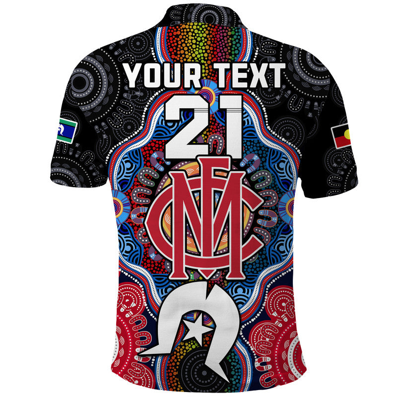 custom-personalised-demons-football-naidoc-week-polo-shirt-indigenous