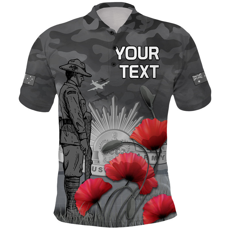 custom-personalised-remembrance-day-polo-shirt-soldier-australian-army-rising-sun-with-red-poppy