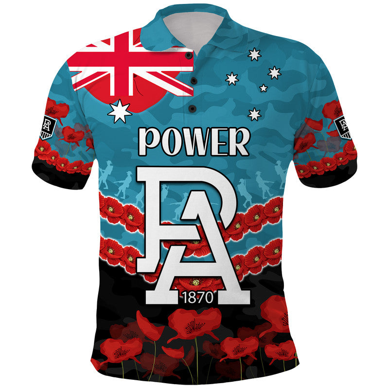 custom-personalised-port-adelaide-power-football-anzac-polo-shirt-lest-we-forget