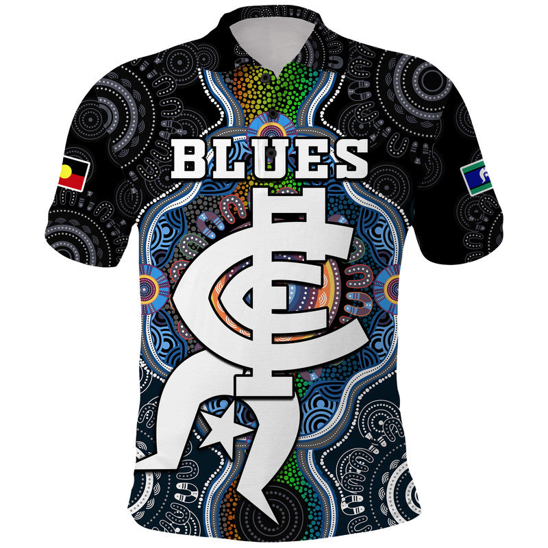 custom-personalised-blues-football-naidoc-week-polo-shirt-indigenous