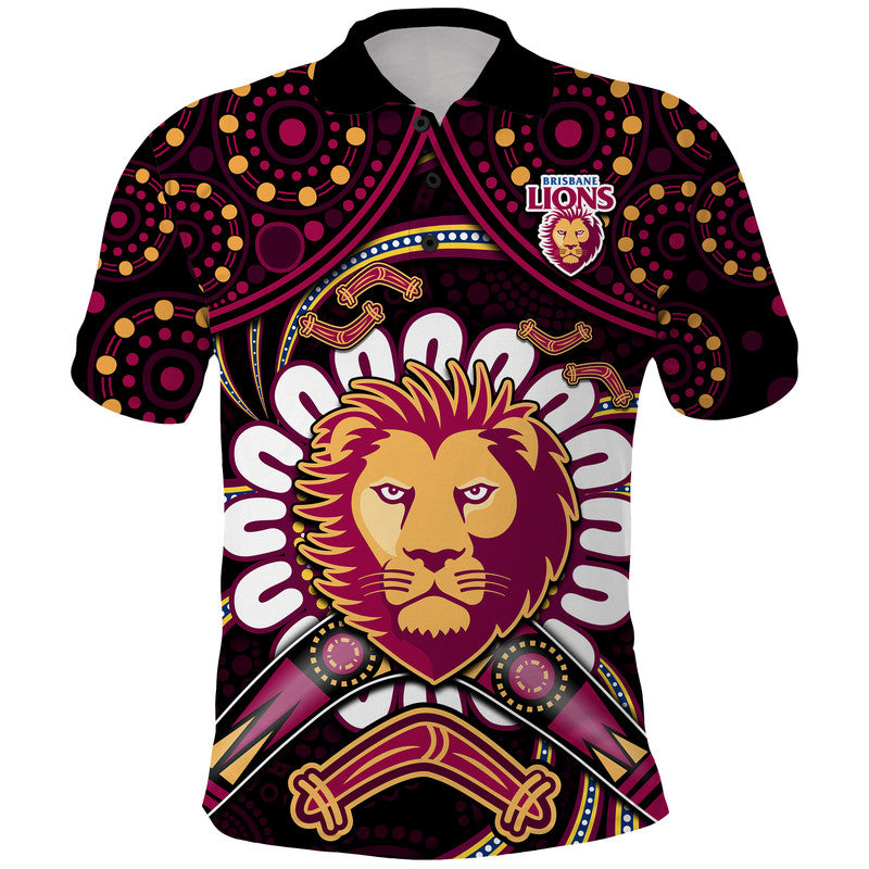 brisbane-lions-football-polo-shirt-boomerang-indigenous-dots