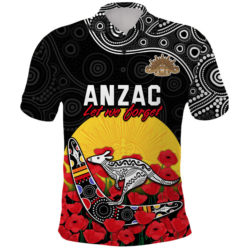 custom-personalised-australia-anzac-polo-shirt-kangaroo-boomerang-with-poppy