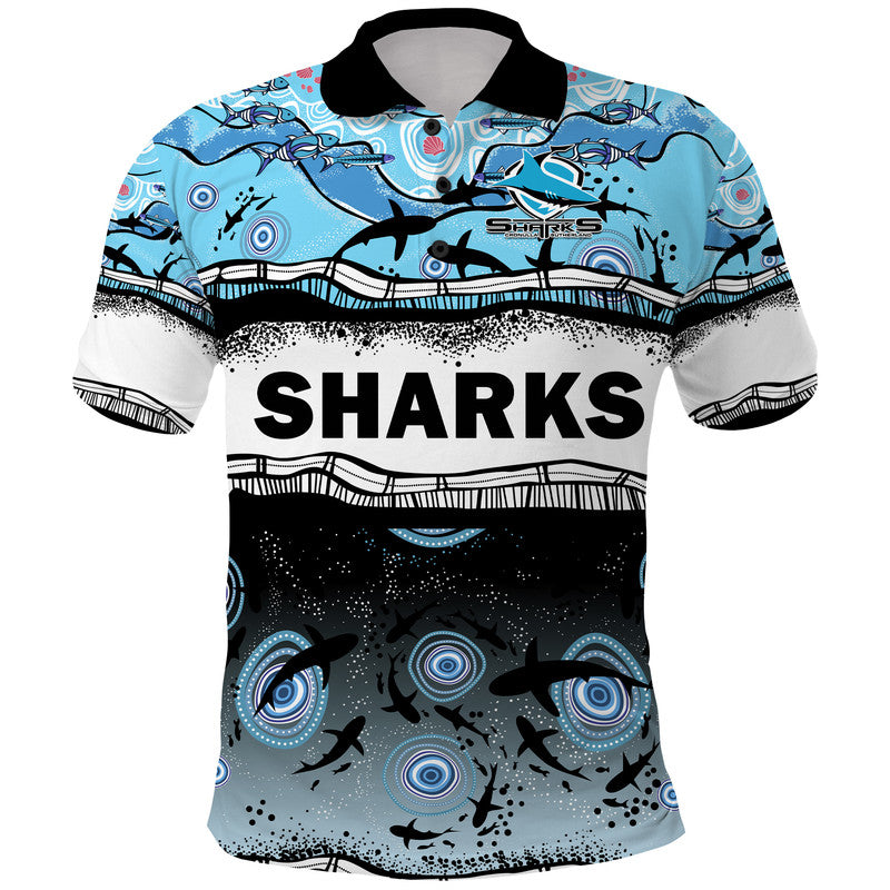 sharkies-aboriginal-polo-shirt