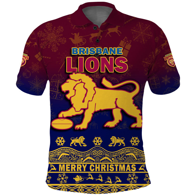 custom-personalised-and-number-brisbane-unique-lions-winter-season-polo-shirt-lions-merry-christmas