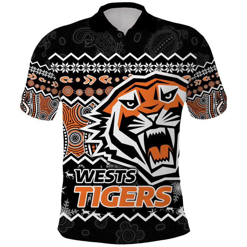 wests-tigers-aboriginal-christmas-vibe-black-version-polo-shirt